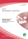 Cover: Learning from errors in workplace settings - Emerald Publishing Limited