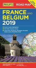 Cover: Philip's Road Map France and Belgium - Philip's