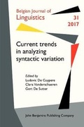 Cover: Current trends in analyzing syntactic variation - John Benjamins Publishing Co
