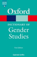 Cover: A Dictionary of Gender Studies - OUP eBook