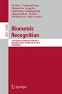 Cover: Biometric Recognition - Springer