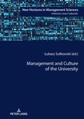 Cover: Management and Culture of the University - Peter Lang Verlag