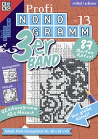 Enlarge image Cover: Profi-Nonogramm 3er-Band Nr. 13 - Keesing Schweiz AG