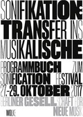 Cover: Sonifikation: Transfer ins Musikalische / Sonification: Transfer into Musical Arts - Wolke Verlag