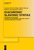 Cover: Diachronic Slavonic Syntax - De Gruyter Mouton