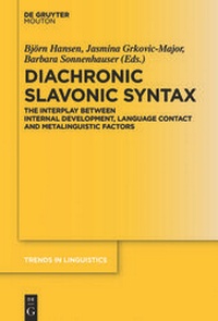 Enlarge image Cover: Diachronic Slavonic Syntax - De Gruyter Mouton