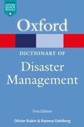 Cover: A Dictionary of Disaster Management - OUP eBook
