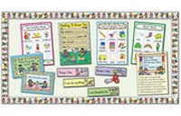 Enlarge image Cover: Building Blocks "plus" for Kindergarten Bulletin Board - Four Blocks (a Division of Carson-Dellosa)