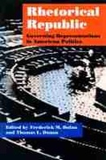 Cover: Rhetorical Republic - University of Massachusetts Press