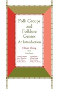 Cover: Folk Groups And Folklore Genres - Utah State University Press