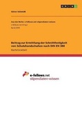 Cover: Beitrag zur Ermittlung der Schnittfestigkeit von Schutzhandschuhen nach DIN EN 388 - GRIN Verlag