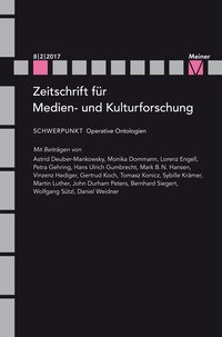 Enlarge image Cover: Operative Ontologien - Meiner