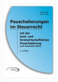 Abbildung von: Pauschalierungen im Steuerrecht - Bilanz-Verlag