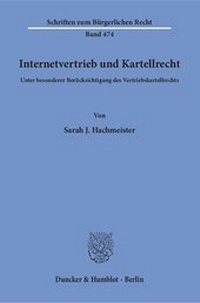 Abbildung von: Internetvertrieb und Kartellrecht - fibre