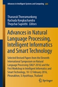 Cover: Advances in Natural Language Processing, Intelligent Informatics and Smart Technology - Springer