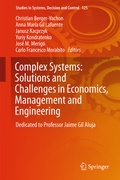 Cover: Complex Systems: Solutions and Challenges in Economics, Management and Engineering - Springer