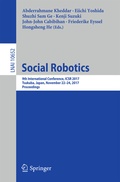 Cover: Social Robotics - Springer
