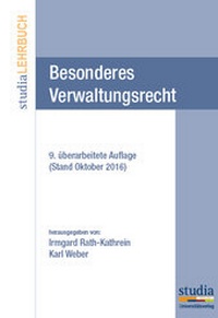Bild: Besonderes Verwaltungsrecht (f. Österreich) - Studia Universitätsverlag Innsbruck