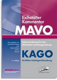 Abbildung von: Eichstätter Kommentar MAVO & KAGO, 2. Aufl. - Bundle: Print + Online-Zugang (Code im Buch eingedruckt). - KETTELER-Verlag GmbH
