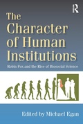 Cover: The Character of Human Institutions - Routledge