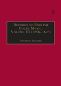 Cover: Records of English Court Music - Routledge