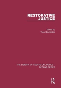 Enlarge image Cover: Restorative Justice - Routledge