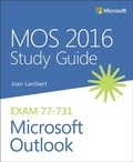 Cover: MOS 2016 Study Guide for Microsoft Outlook - Microsoft Press