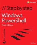 Cover: Windows PowerShell Step by Step - Microsoft Press