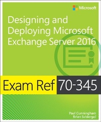 Abbildung von: Exam Ref 70-345 Designing and Deploying Microsoft Exchange Server 2016 - Microsoft Press