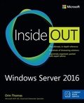Cover: Windows Server 2016 Inside Out - Microsoft Press