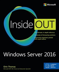 Enlarge image Cover: Windows Server 2016 Inside Out - Microsoft Press