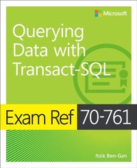 Abbildung von: Exam Ref 70-761 Querying Data with Transact-SQL - Microsoft Press