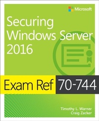 Abbildung von: Exam Ref 70-744 Securing Windows Server 2016 - Microsoft Press