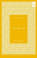 Bild: Key Ideas in Contract Law - Hart Publishing