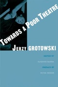 Cover: Towards a Poor Theatre - Routledge