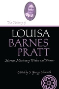 Cover: History of Louisa Barnes Pratt - Utah State University Press