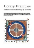 Cover: Horary Examples - Independent Publisher
