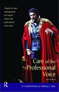 Cover: Care of the Professional Voice - Routledge