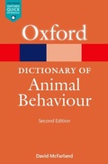 Cover: A Dictionary of Animal Behaviour - OUP eBook