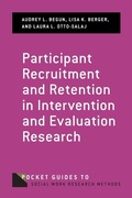 Cover: Participant Recruitment and Retention in Intervention and Evaluation Research - Oxford University Press Inc