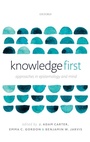 Cover: Knowledge First - Oxford University Press