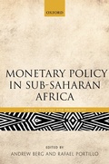 Cover: Monetary Policy in Sub-Saharan Africa - Oxford University Press
