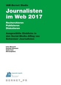 Cover: IAM-Bernet Studie Journalisten im Web 2017 - buch & netz