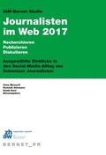 Cover: IAM-Bernet Studie Journalisten im Web 2017 - buch & netz