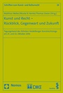Cover: Kunst und Recht - Rückblick, Gegenwart und Zukunft - Nomos
