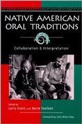 Cover: Native American Oral Traditions - Utah State University Press