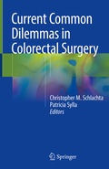 Cover: Current Common Dilemmas in Colorectal Surgery - Springer