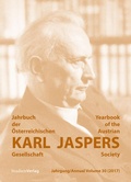 Cover: Jahrbuch der &Ouml;sterreichischen Karl-Jaspers-Gesellschaft 30/2017 - Studien Verlag