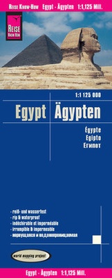 Abbildung von: Reise Know-How Landkarte Ägypten (1:1.125.000) - Reise Know-How Verlag Peter Rump GmbH