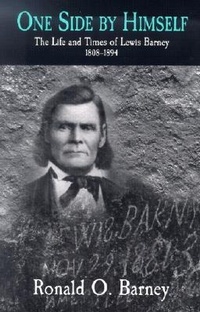 Enlarge image Cover: One Side By Himself - Utah State University Press